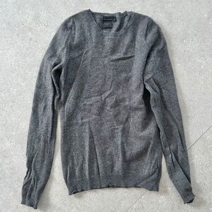 Gray Cashmere Sweater